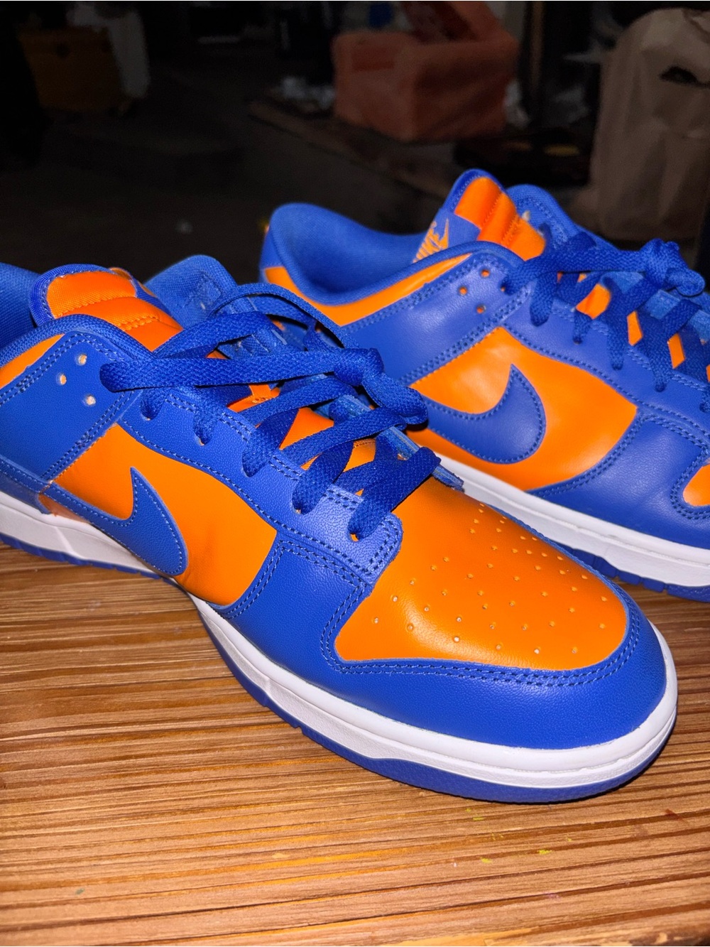 Nike Dunk Low “Knicks” – Men’s Size 12.5